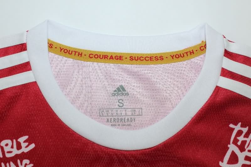 Thailand Quality(AAA) 2021/22 Manchester United Home Special Retro Soccer Jersey
