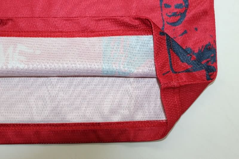 Thailand Quality(AAA) 2021/22 Manchester United Home Special Retro Soccer Jersey
