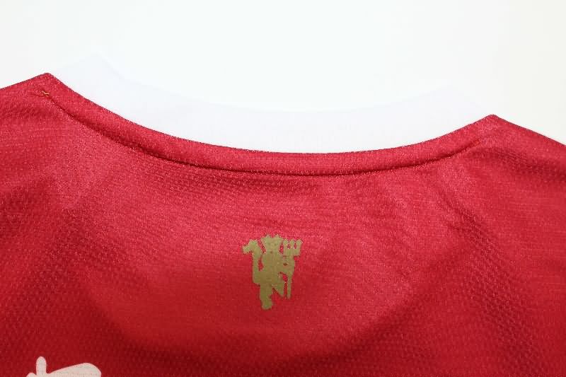 Thailand Quality(AAA) 2021/22 Manchester United Home Special Retro Soccer Jersey