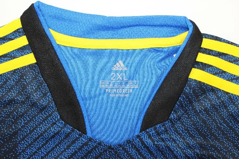 Thailand Quality(AAA) 2021/22 Manchester United Third Retro Soccer Jersey