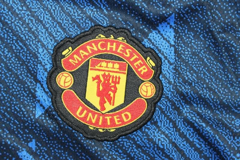 Thailand Quality(AAA) 2021/22 Manchester United Third Retro Soccer Jersey
