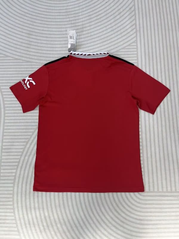 Thailand Quality(AAA) 2022/23 Manchester United Home Retro Soccer Jersey