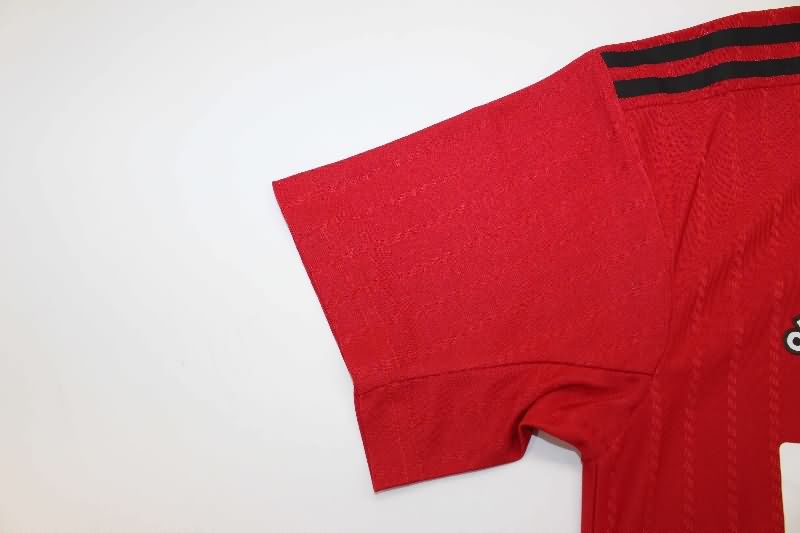 Thailand Quality(AAA) 2022/23 Manchester United Home Retro Soccer Jersey (Player)