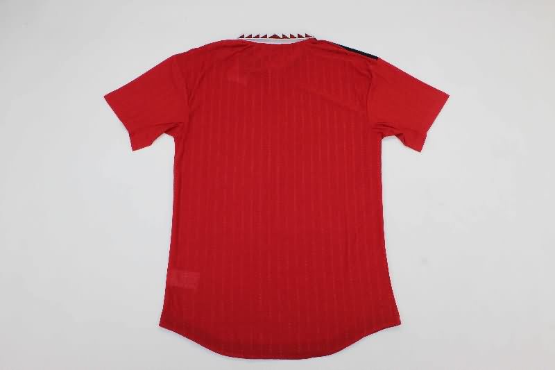 Thailand Quality(AAA) 2022/23 Manchester United Home Retro Soccer Jersey (Player)
