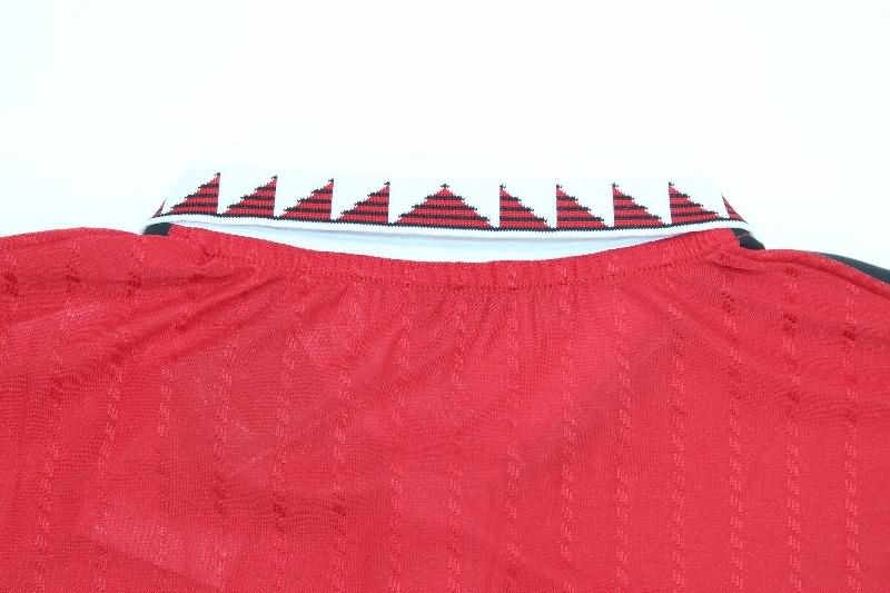 Thailand Quality(AAA) 2022/23 Manchester United Home Retro Soccer Jersey (Player)