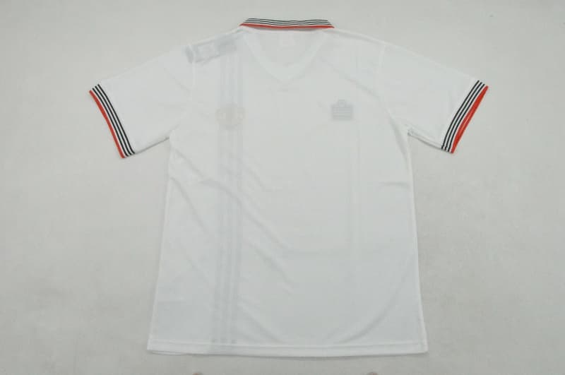 Thailand Quality(AAA) 1975/80 Manchester United Away Retro Soccer Jersey
