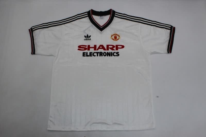 Thailand Quality(AAA) 1982/83 Manchester United Away Retro Soccer Jersey