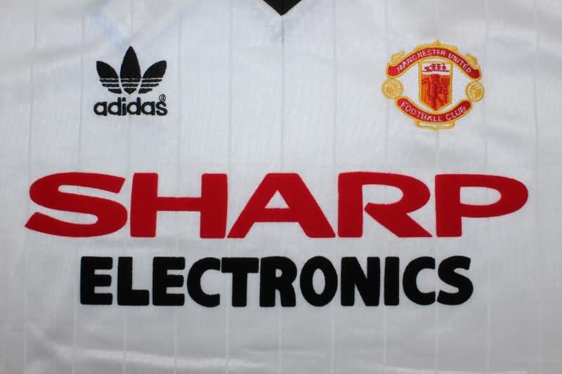 Thailand Quality(AAA) 1982/83 Manchester United Away Retro Soccer Jersey