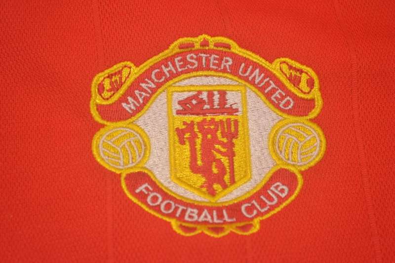 Thailand Quality(AAA) 1982/83 Manchester United Home Retro Soccer Jersey