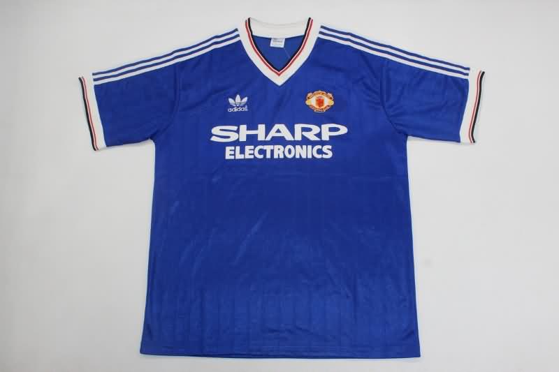 Thailand Quality(AAA) 1983/84 Manchester United Third Retro Soccer Jersey