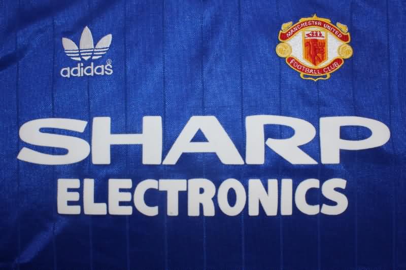 Thailand Quality(AAA) 1983/84 Manchester United Third Retro Soccer Jersey