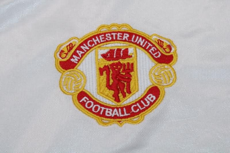 Thailand Quality(AAA) 1984/86 Manchester United Away Retro Soccer Jersey