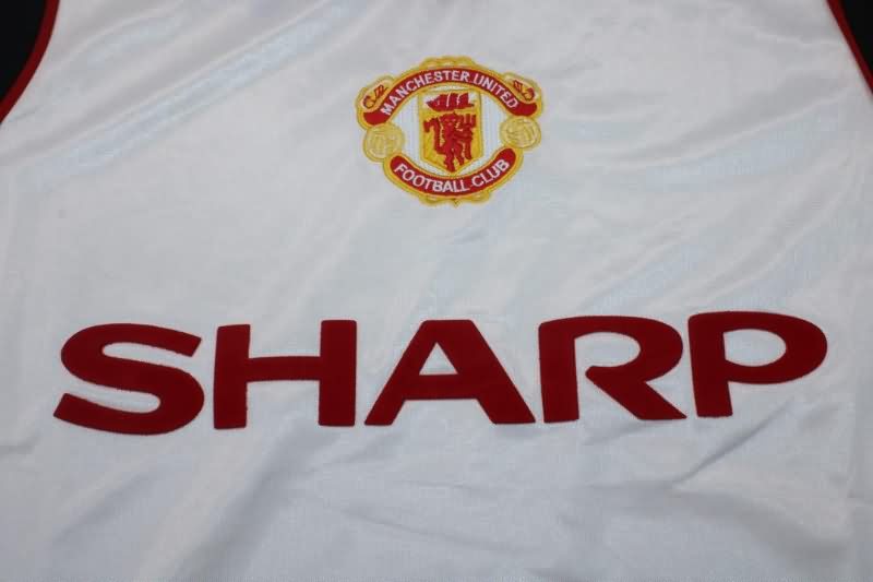 Thailand Quality(AAA) 1984/86 Manchester United Away Retro Soccer Jersey