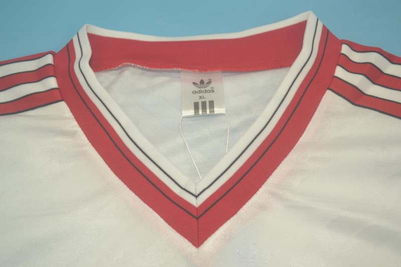 Thailand Quality(AAA) 1986/88 Manchester United Away Retro Jersey(L/S)