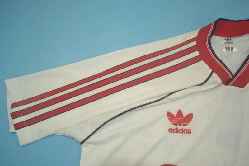 Thailand Quality(AAA) 1988/90 Manchester United Away Retro Soccer Jersey