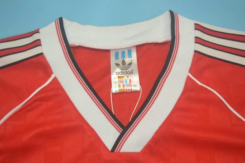 Thailand Quality(AAA) 1988/90 Manchester United Home Retro Soccer Jersey