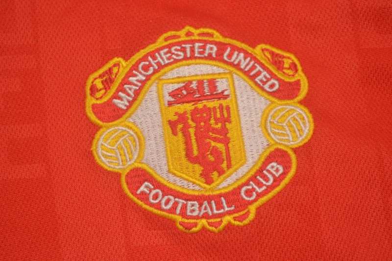 Thailand Quality(AAA) 1988/90 Manchester United Home Retro Soccer Jersey