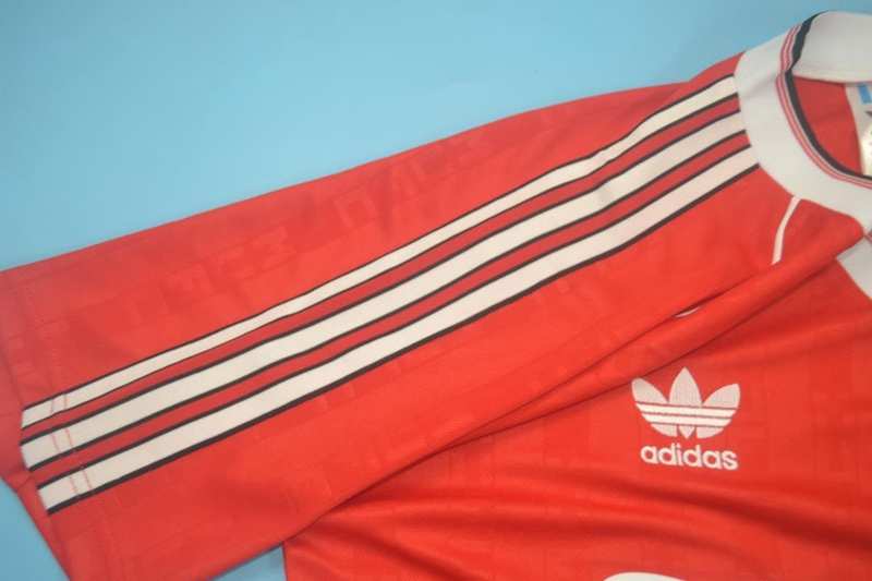 Thailand Quality(AAA) 1988/90 Manchester United Home Retro Soccer Jersey