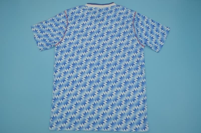 Thailand Quality(AAA) 1990/92 Manchester United Away Retro Soccer Jersey