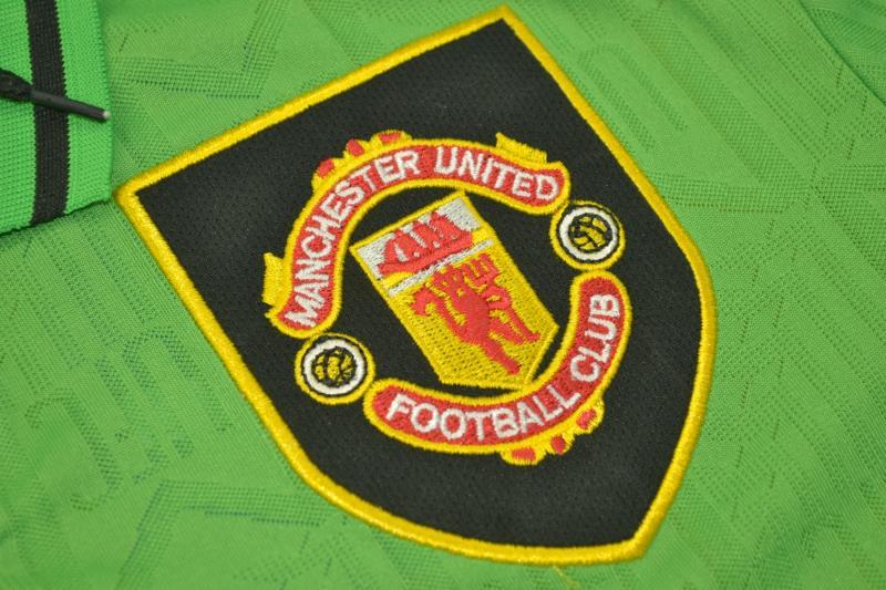 Thailand Quality(AAA) 1992/94 Manchester United Third Retro Soccer Jersey