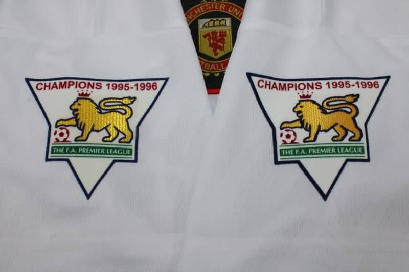 Thailand Quality(AAA) 1996/97 Manchester United Away Soccer Jersey