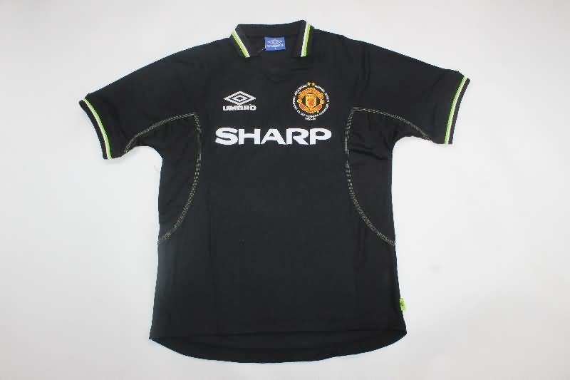 Thailand Quality(AAA) 1998/99 Manchester United Third Retro Soccer Jersey