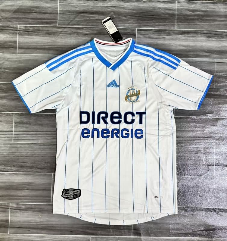 Thailand Quality(AAA) 2009/10 Marseilles Home Retro Soccer Jersey
