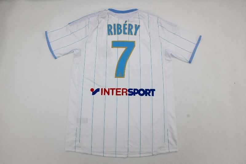 Thailand Quality(AAA) 2009/10 Marseilles Home Retro Soccer Jersey