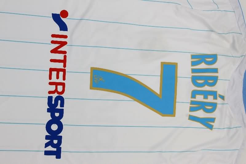 Thailand Quality(AAA) 2009/10 Marseilles Home Retro Soccer Jersey