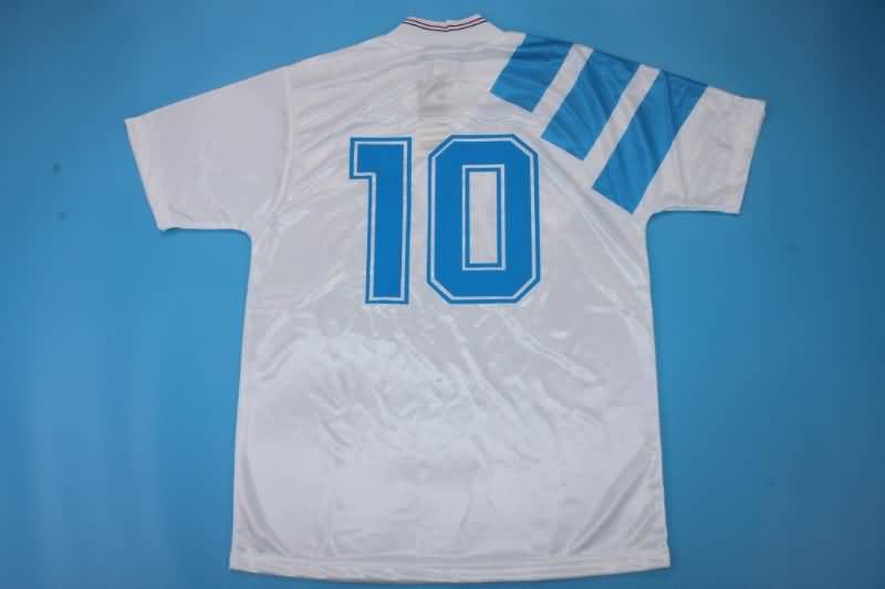 Thailand Quality(AAA) 1992/93 Marseilles Home Retro Soccer Jersey
