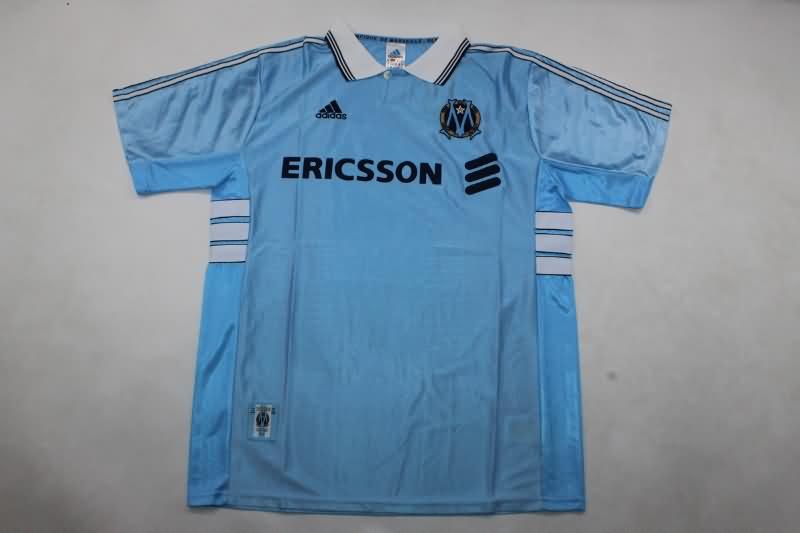 Thailand Quality(AAA) 1998/99 Marseilles Away Retro Soccer Jersey