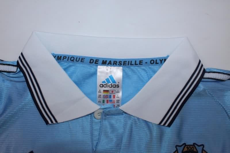 Thailand Quality(AAA) 1998/99 Marseilles Away Retro Soccer Jersey