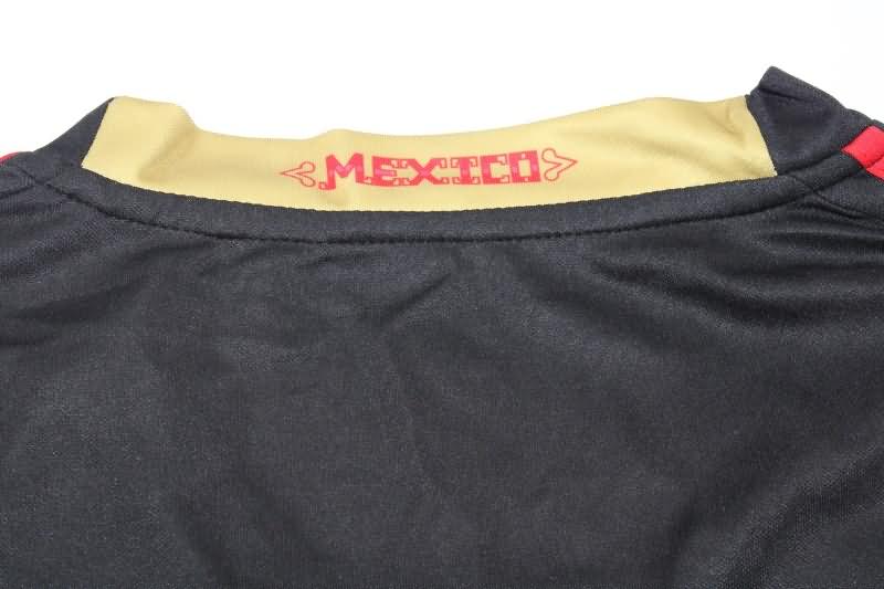 Thailand Quality(AAA) 2011/12 Mexico Away Long Sleeve Retro Soccer Jersey