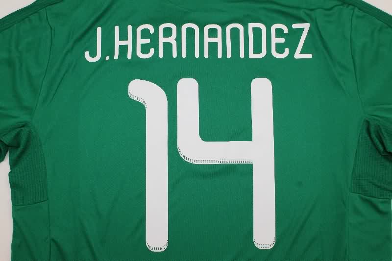 Thailand Quality(AAA) 2011/12 Mexico Home Retro Soccer Jersey