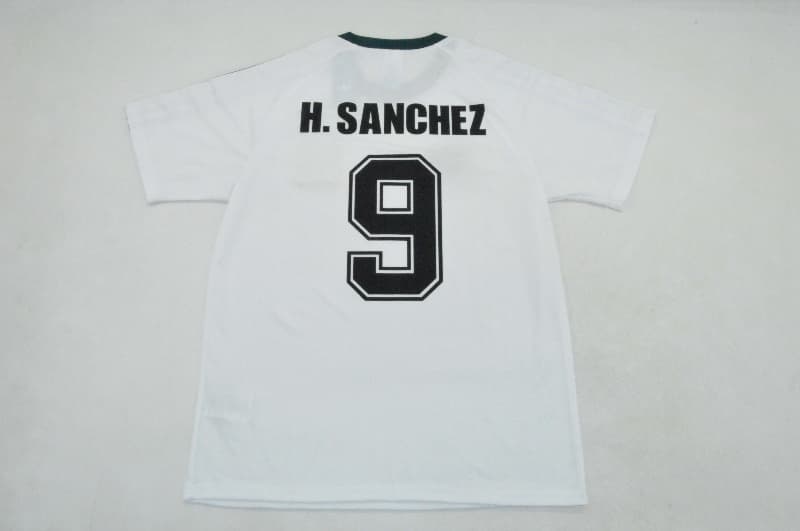 Thailand Quality(AAA) 1986 Mexico Away Retro Soccer Jersey