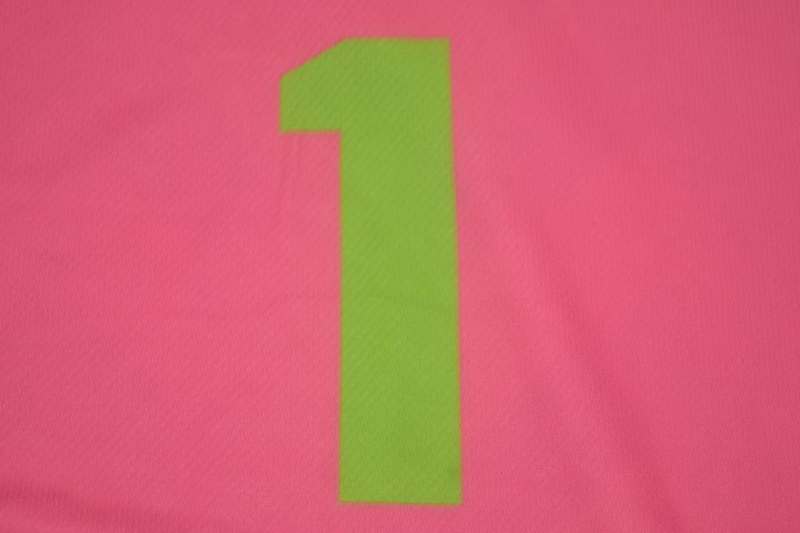 Thailand Quality(AAA) 1994 Mexico Goalkeeper Pink Retro soccer Jersey