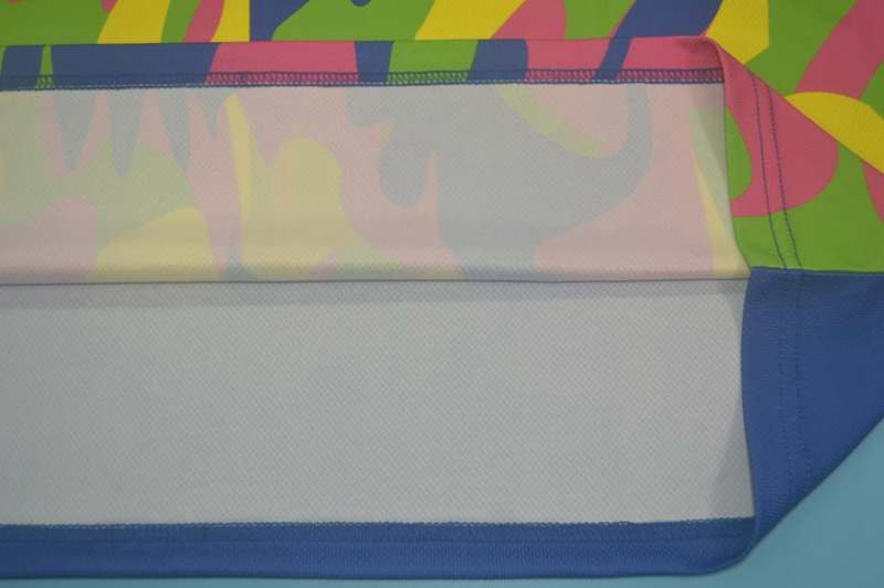 Thailand Quality(AAA) 1994 Mexico Goalkeeper Pink Retro soccer Jersey