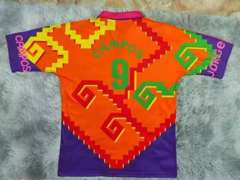 Thailand Quality(AAA) 1995 Mexico Goalkeeper Retro Soccer Jersey