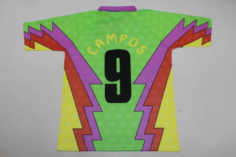 Thailand Quality(AAA) 1995 Mexico Goalkeeper Retro Soccer Jersey 03