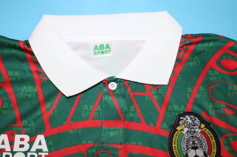 Thailand Quality(AAA) 1997 Mexico Third Retro Soccer Jersey