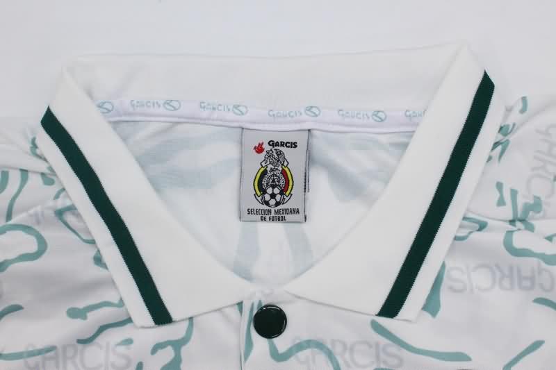 Thailand Quality(AAA) 1999 Mexico Away Retro Soccer Jersey