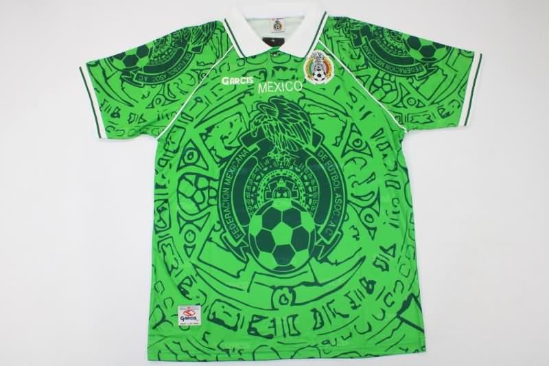 Thailand Quality(AAA) 1999 Mexico Home Retro Soccer Jersey