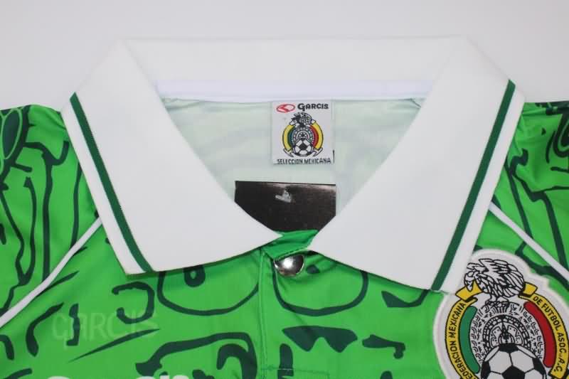 Thailand Quality(AAA) 1999 Mexico Home Retro Soccer Jersey