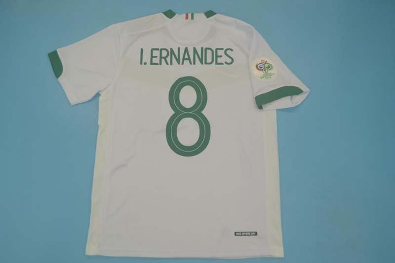 Thailand Quality(AAA) 2006 Mexico Away Retro soccer Jersey