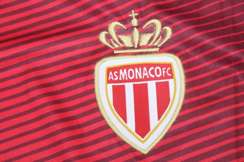 Thailand Quality(AAA) 2016/17 Monaco Home UCL Retro Soccer Jersey