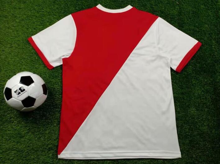 Thailand Quality(AAA) 1977/82 Monaco Retro Home Soccer Jersey