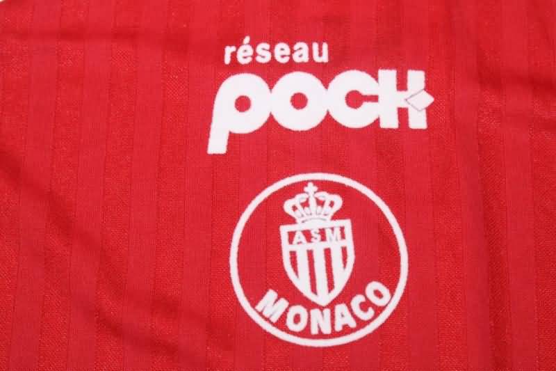 Thailand Quality(AAA) 1990/91 Monaco Retro Home Soccer Jersey