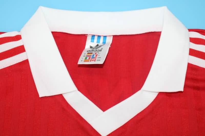 Thailand Quality(AAA) 1990/91 Monaco Retro Home Soccer Jersey