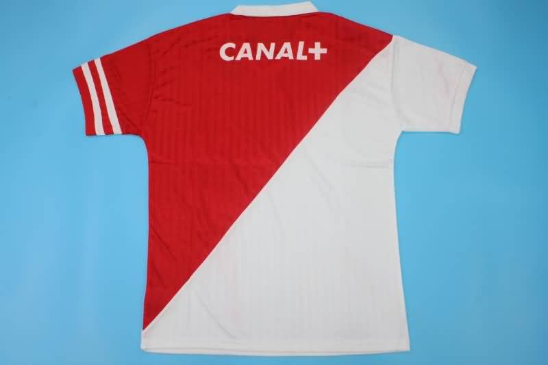 Thailand Quality(AAA) 1990/91 Monaco Retro Home Soccer Jersey