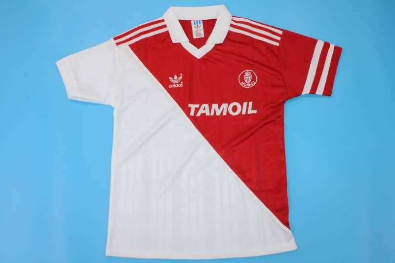 Thailand Quality(AAA) 1992/94 Monaco Retro Home Soccer Jersey